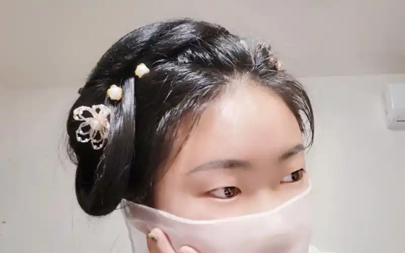 全真发无发包超简单宋代明代汉服发型