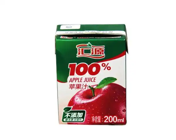 汇源100%苹果汁200ml