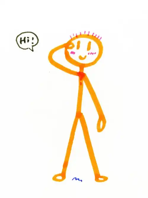 马克笔让火柴人舞动起来