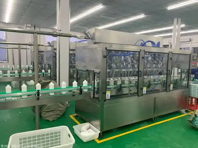 青州沧狮自动化设备有限公司 产品展厅 >石家庄洗衣液灌装机 全自动