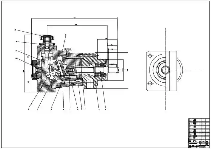 轴向柱塞泵装配图pdf