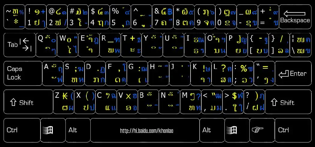 电脑老挝文输入