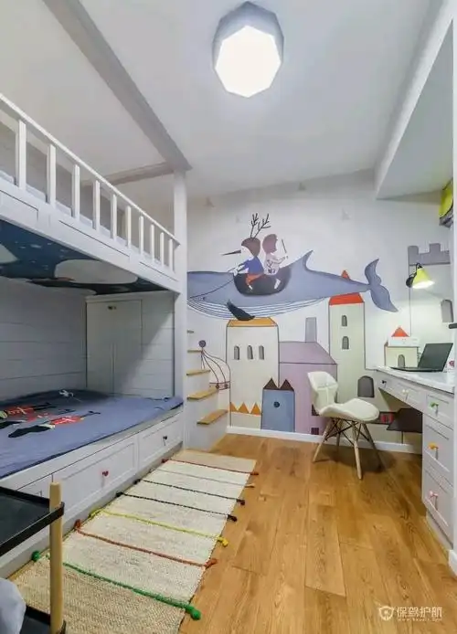 一儿一女儿童房装修要注意什么一儿一女儿童房隔断怎么设计