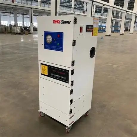锂电粉体除尘器5500w脉冲反吹式集尘机无尘房间工业集尘器