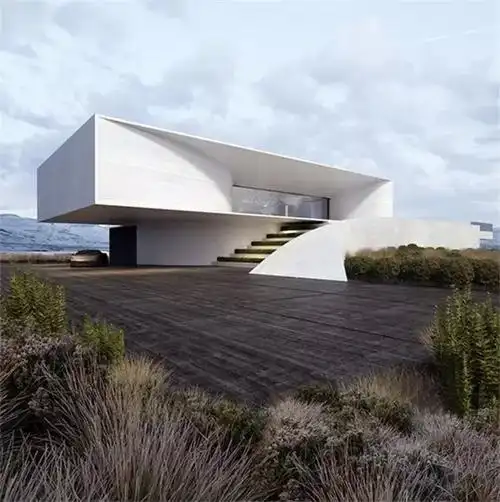 建筑悬浮在半空中的住宅你敢不敢住