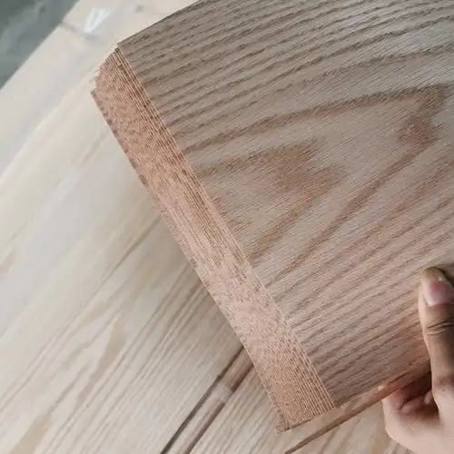 美国红橡山纹aa级天然木皮 木皮饰面板 人造板饰面皮红橡山纹木皮