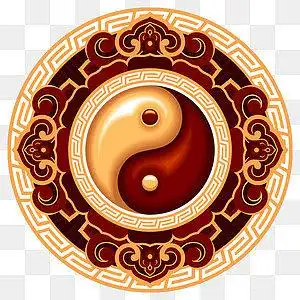 如意阴阳鱼中国八卦图太极