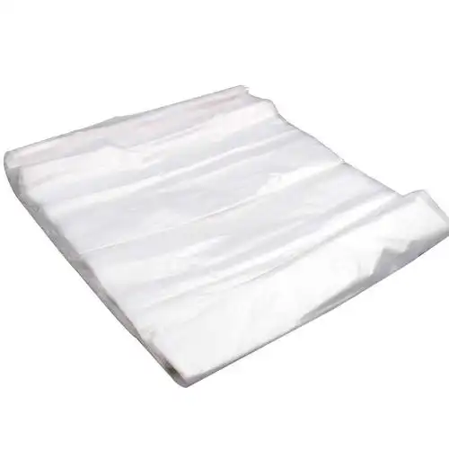 环保背心袋平口垃圾袋 大中小号单位物业家庭搬家清洁卫生塑料袋 白色