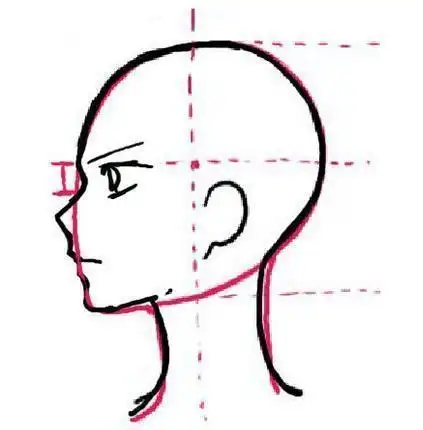 人物的侧脸怎么画才好看?
