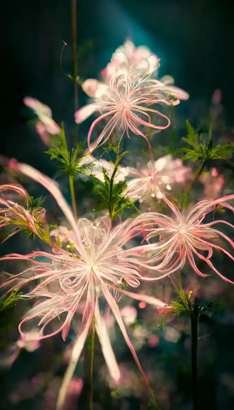 图文伙伴计划 #唯美星空#星空壁纸.有一种花叫"彼岸花"可 - 抖音