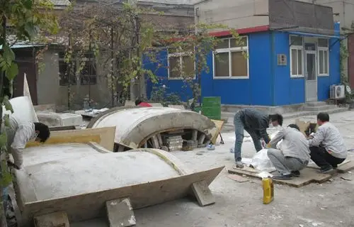 天津大型雕塑树脂,玻璃钢,模具,翻模制作过程 天津善大雕塑