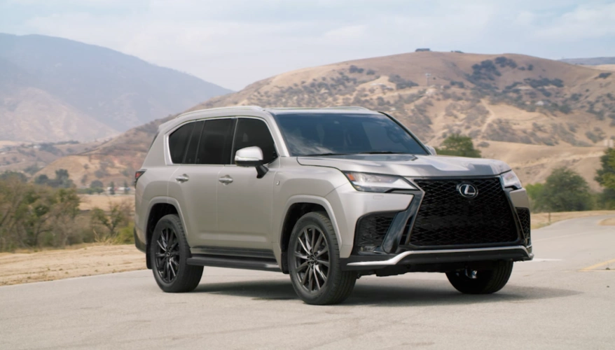 全新雷克萨斯lx来了