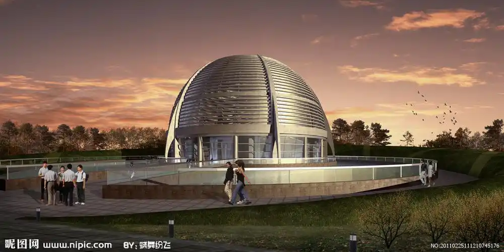 圆形建筑设计图__景观设计_环境设计_设计图库_昵图网nipic.com