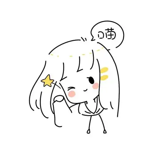 手绘头像简笔画情侣头像手绘