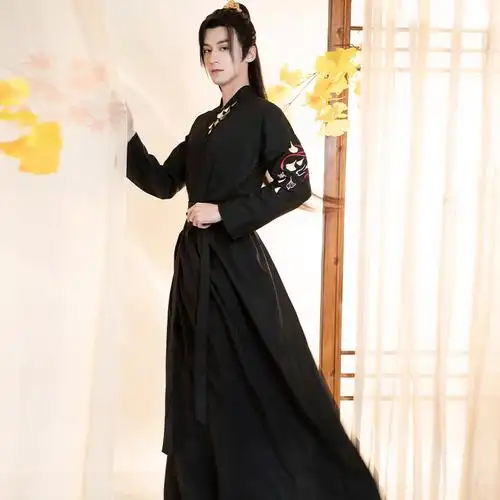 古装孤鲤原创正版汉服男古风男士仙气班侠客书生汉服