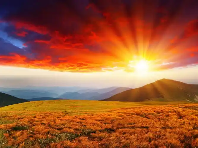 超高清日出东方风景壁纸14