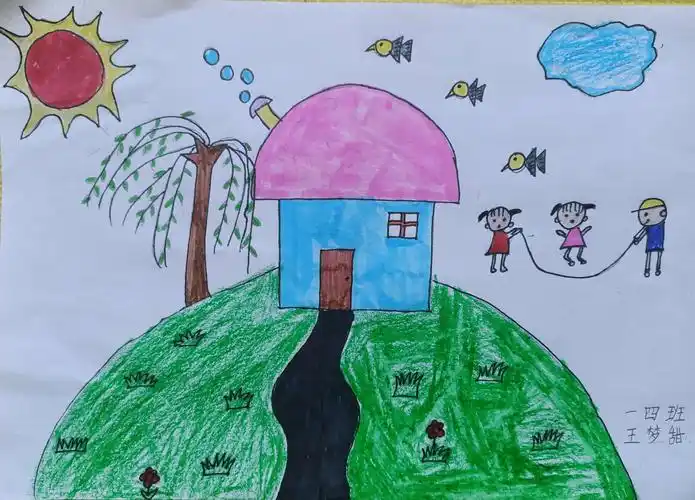 "我们眼里的春天"二七区四季路第二小学主题作品展