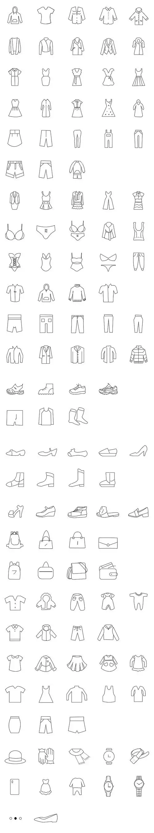 1年前 91 4 0 成都  |  网页设计师 电商分类线性图标icon 推荐 原创