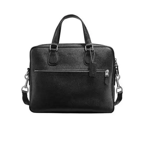 蔻驰coach 公文包男士奢侈品黑色徽标手提包 图片色 uni【图片 价格