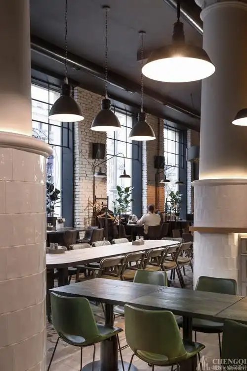 牛排店设计图片-【城起设计公司】装修效果图