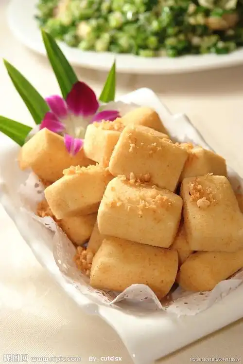 脆皮炸豆腐图片