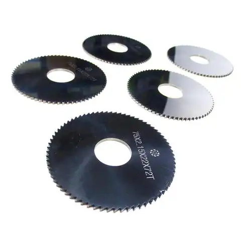 硬质合金切口铣刀/钨钢非标锯片铣刀:75×2.15×22×72t