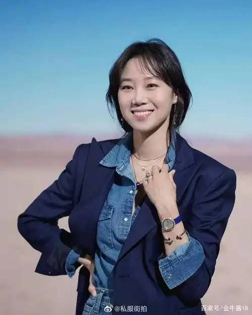 40岁孔孝真圆脸单眼皮也时髦!单眼皮这样画眼妆更精致!