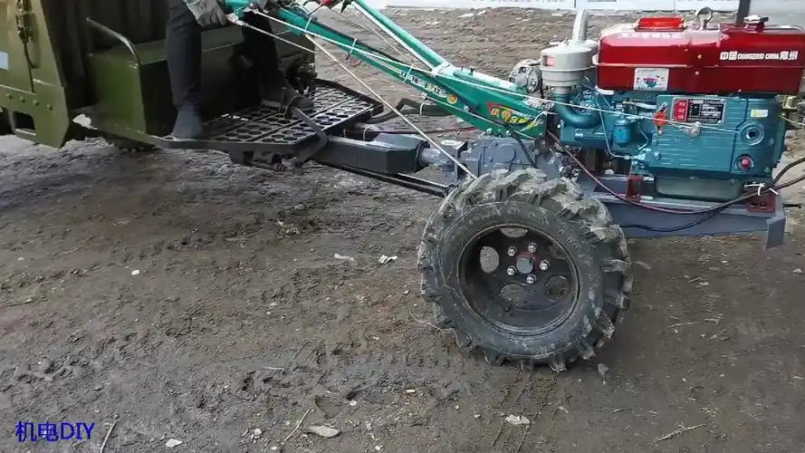 新买的四驱手扶拖拉机!准备提车!大家看看怎么样_哔哩哔哩_bilibili