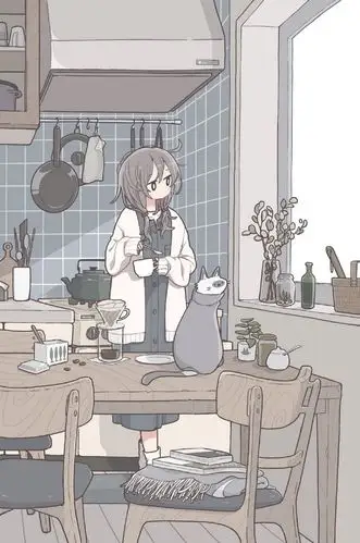 插画|治愈系画师:moffmachi