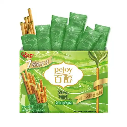 款式随机格力高饼干百醇犒享装抹茶慕斯味126g人气爆款零食