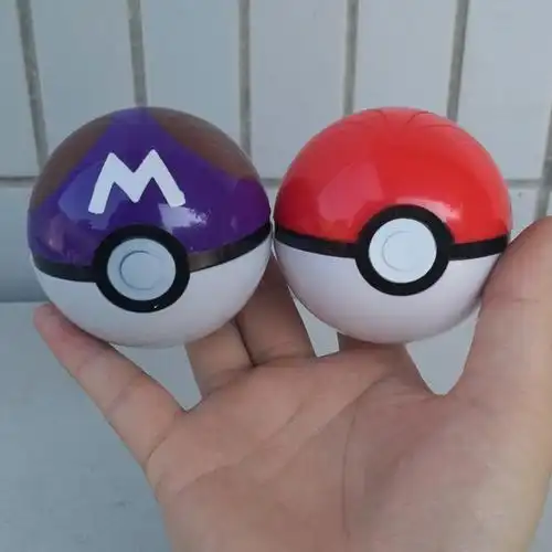 神奇宝贝球精灵球月亮球大师球gs球皮卡丘公仔精灵宝可梦儿童玩具
