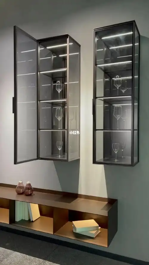 玻璃壁柜水晶柜玻璃柜壁挂定制