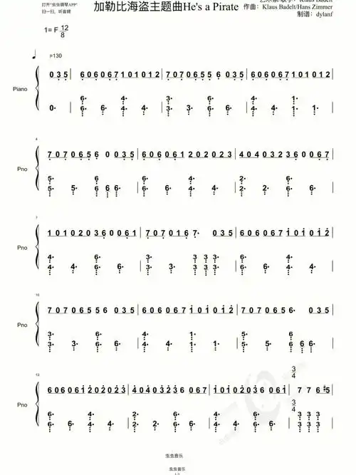 调性:f曲谱等级:中等加油练习,别偷懒#钢琴简谱  #自学钢琴  #了不起