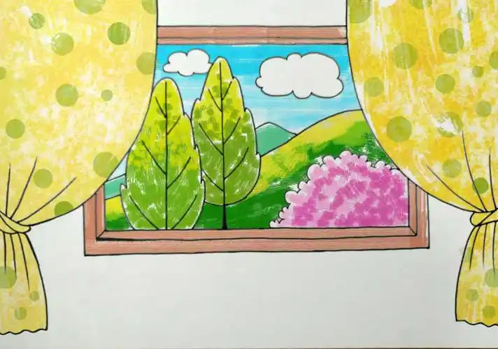 沙市大赛巷小学美育空中课堂之《窗外的风景》