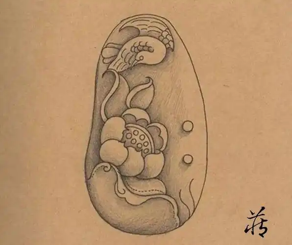 一份手稿,感受玉雕之美