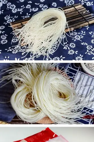 [米粉米线批发] 蛮味新品青树坪半干粉原味速食保鲜装一斤装价格12.