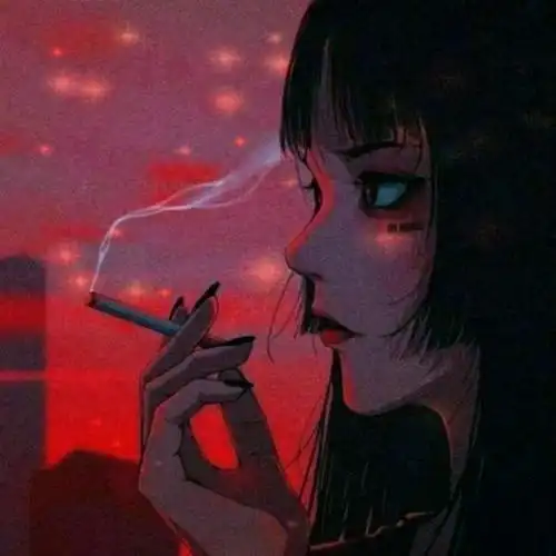 emo伤感头像图片