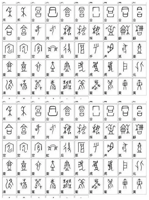 汉字的演变～大港三小五年二班李美婵