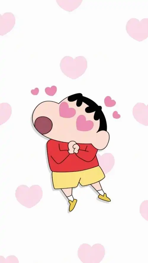 可爱萌萌的蜡笔小新