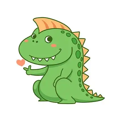 可爱卡通恐龙,设计素材免费下载_可爱卡通恐龙,设计图片-千图网平面