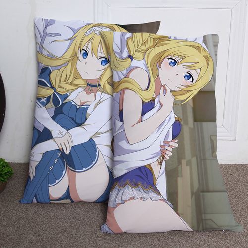 零域动漫周边的优惠券大全—刀剑神域alicization爱丽丝抱枕靠垫长