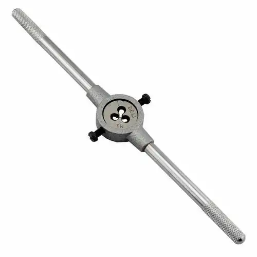 de li 高档正品 圆板牙扳手 圆板牙架 铰手 板牙绞手 丝锥绞手