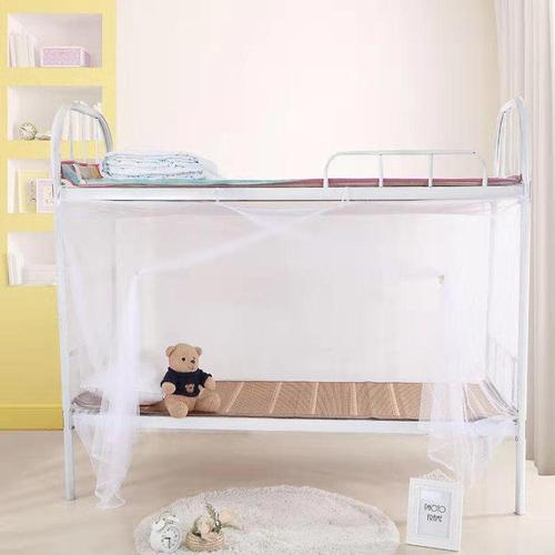 2m宽侧开门拉链蚊帐单人床