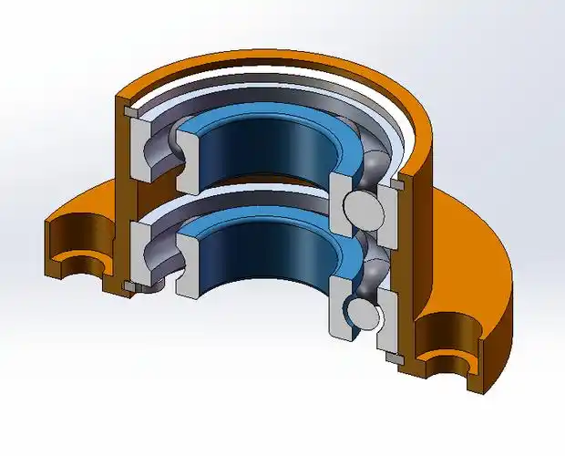 遇上轴承与轴和轴套的结构问题,好几年了都没解决