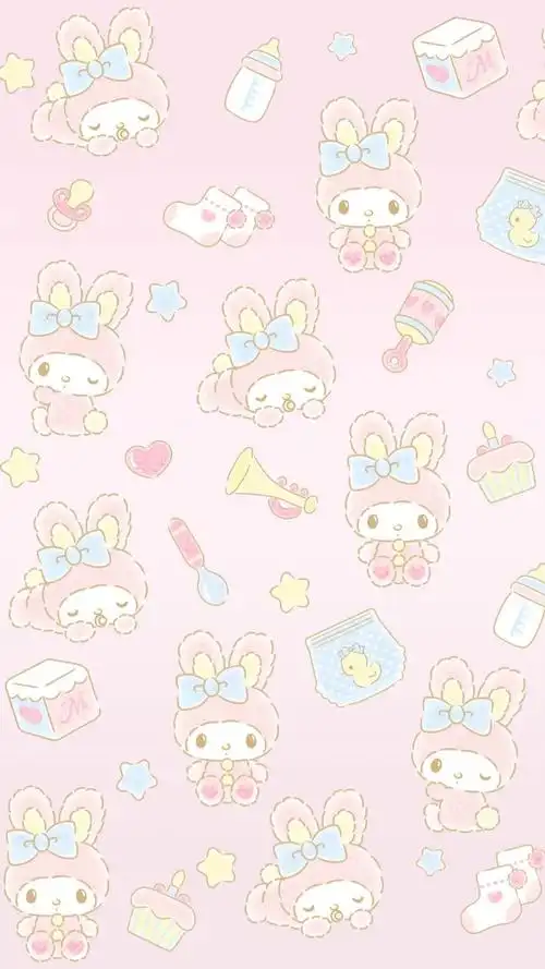 如果你懂我的奇奇怪怪你会变得和我一样可爱美乐蒂壁纸来喽