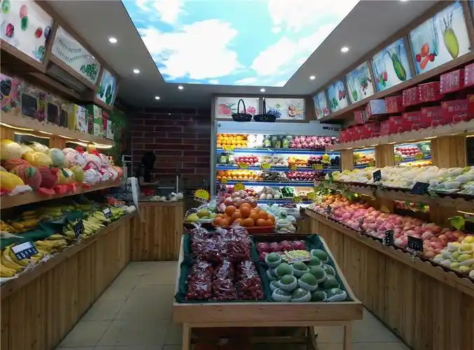 30平方水果店怎么装修效果图