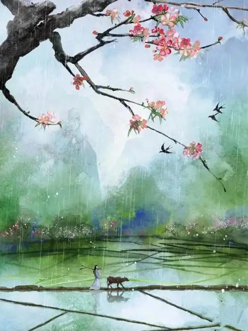 21首诗词:沥沥春雨裹挟着多少
