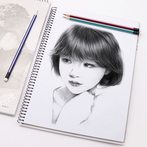 素描晨光16k初学者复古学生50页a4批发写本素描