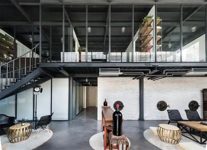 国际酿酒大师艺术馆miba,酒厂设计,北京葡萄酒厂设计,复古工业风,中国