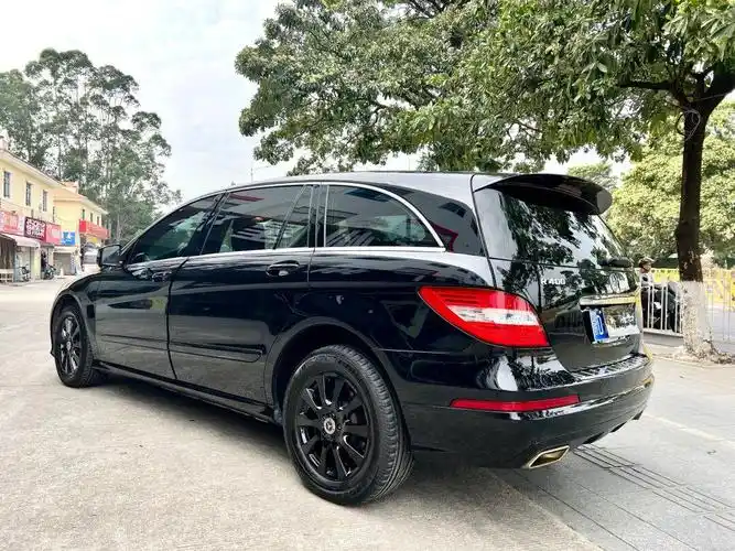 1-全车内饰定制巴博斯纹路搭 灰色搭配爱马仕橙色 2-奔驰中_奔驰r级